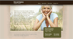 Desktop Screenshot of invernesssurgerycenter.com